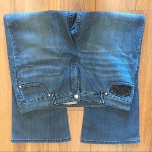 MELISSA MCCARTHY/SLIM FLARE JEANS/Blue/SIZE 24/C6